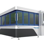 500w金屬纖維激光切割機刀片台帶光路系統