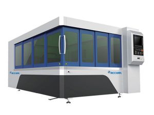 500w金屬纖維激光切割機刀片台帶光路系統