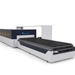 4mm碳鋼管管板cnc光纖激光切割機與raytools